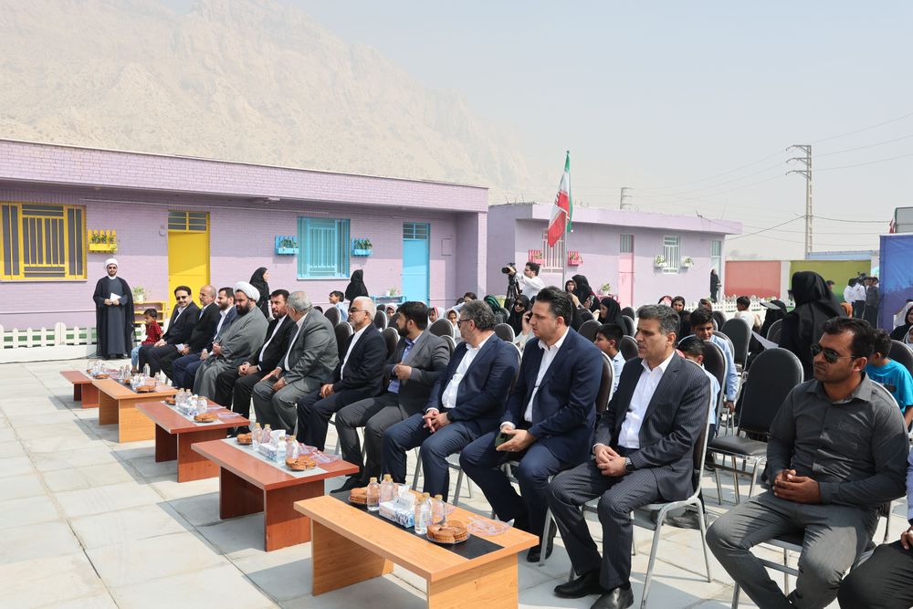  افتتاح اولین مدرسه انعطاف‌پذیر استان بوشهر به‌همت شرکت آریاساسول